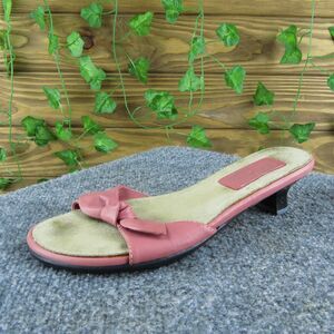 Aerology Women's Tuxedo‎ Slide Pink Leather Size 7.5M Gently Used 2025